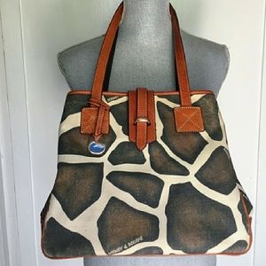 Dooney & Bourke giraffe handbag